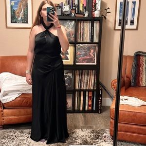 Formal Black Evening Gown - ABS Evening